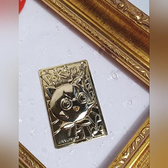 pokemon burger king gold cards POKEMON 23KT GOLD-PLATED CARD PIKACHU BURGER KING – One Of Us Comics